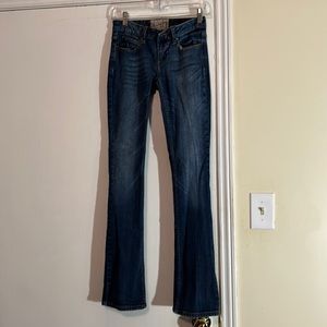 American Rag CIE Ladies Juniors Size 0R Blue Denim Jeans